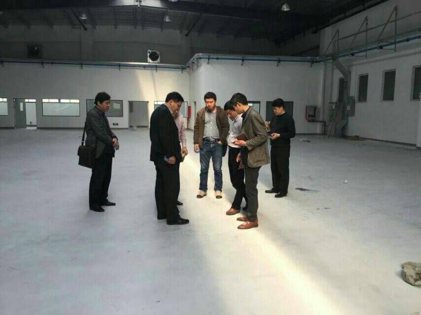 耐福地坪客户考察--已完工项目